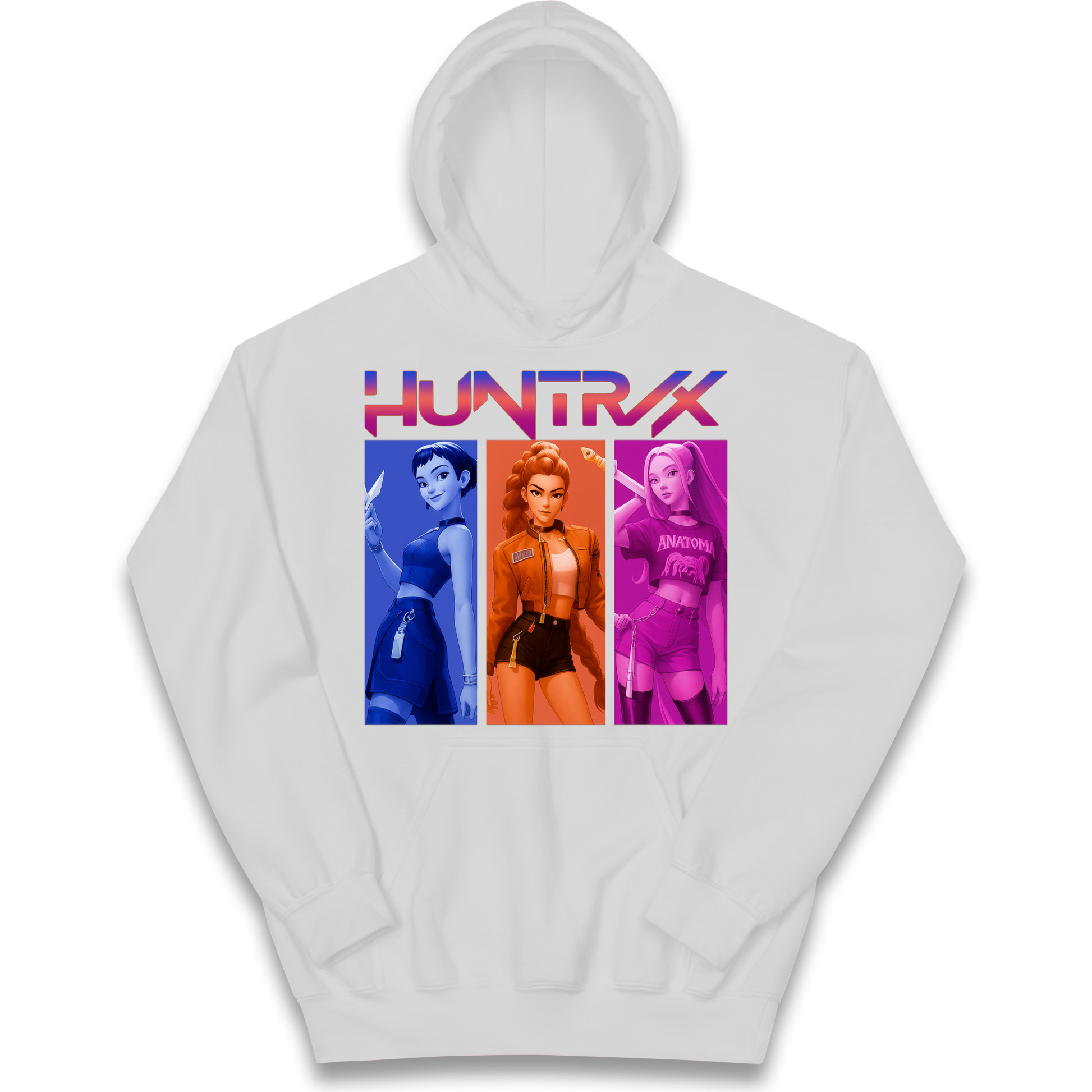 Kpop Demon Hunters Huntrix kids hoodie