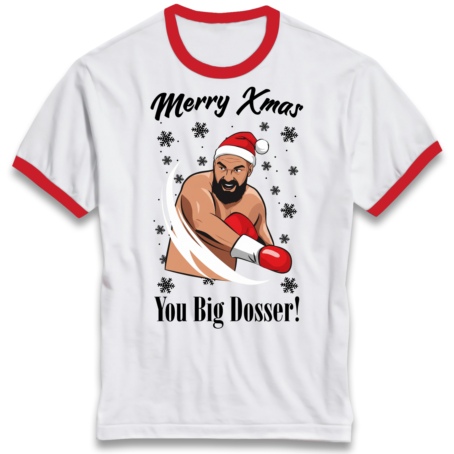 Tyson Fury Christmas Ringer T Shirt