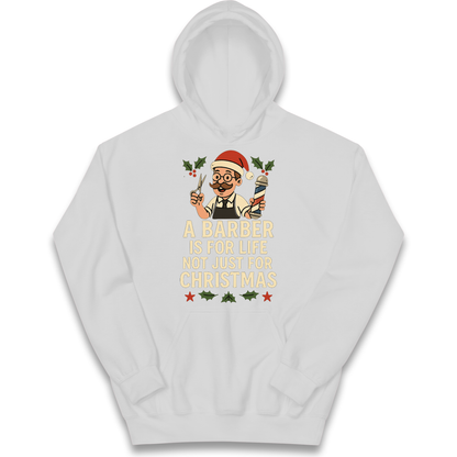 Barber Christmas Kids Hoodie