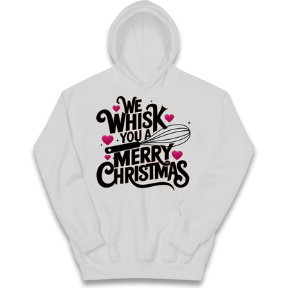 We Whisk You a Merry Christmas kids hoodie