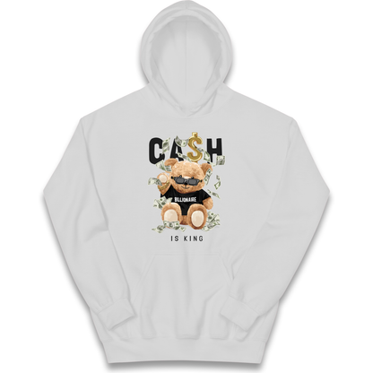 Teddy Bear Billionaire Streetwear kids hoodie