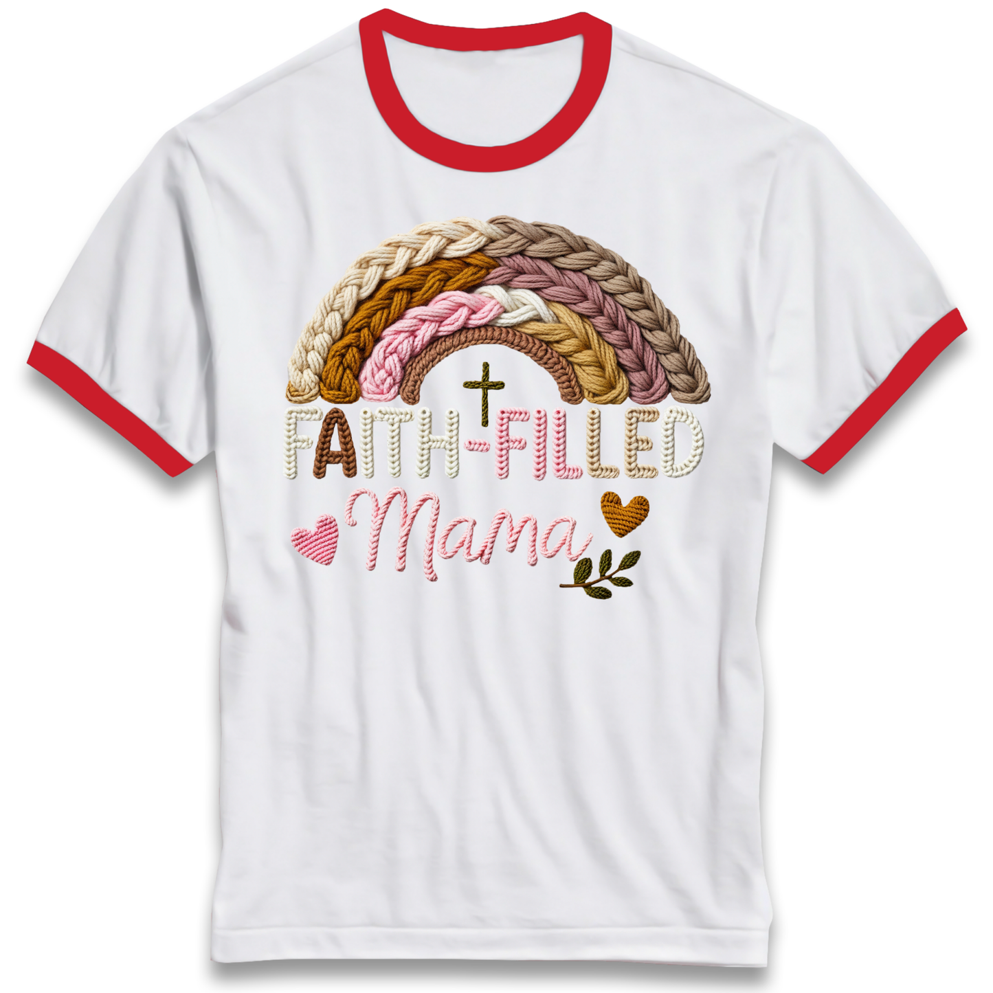 Mom Life Ringer T Shirt