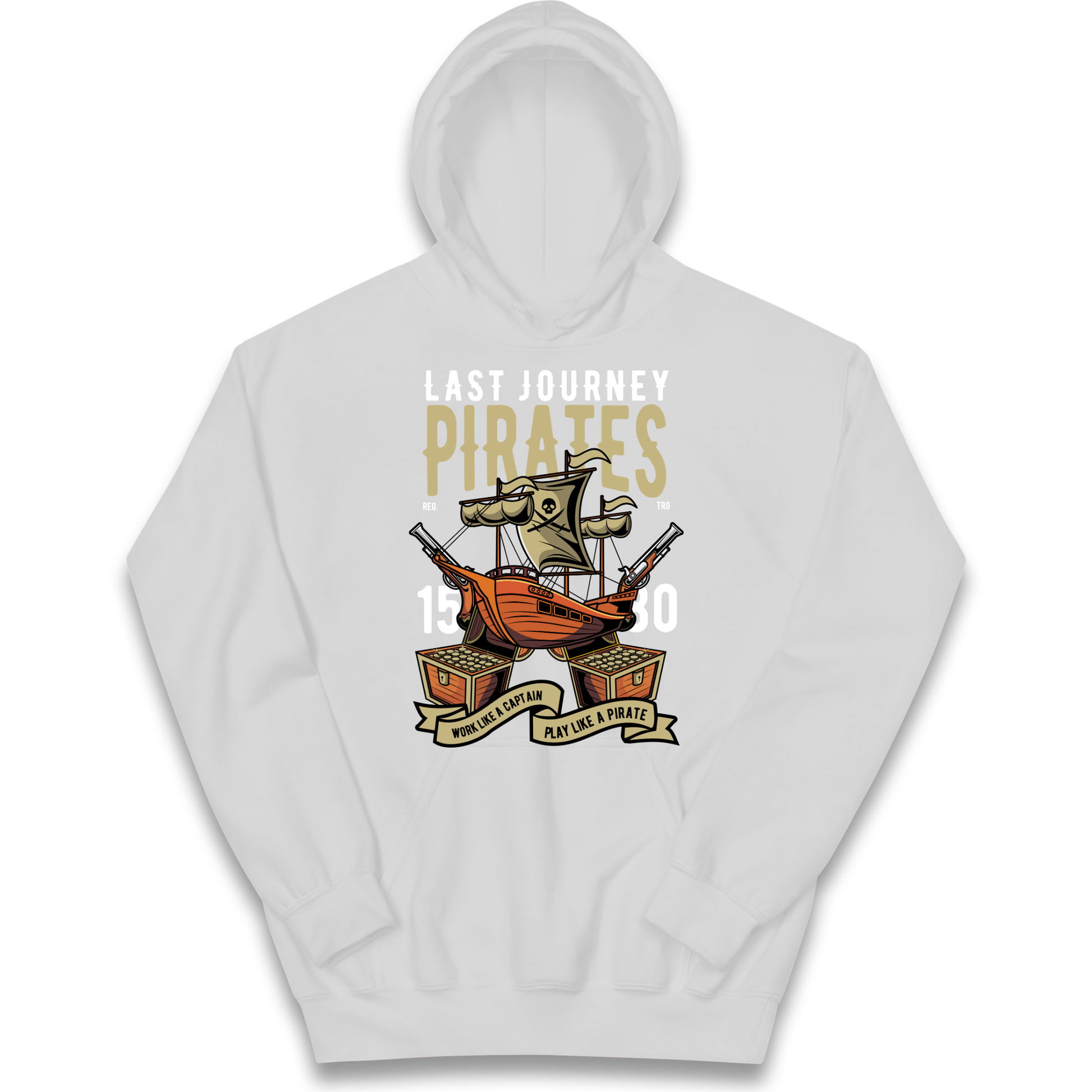Last Journey Pirates kids hoodie