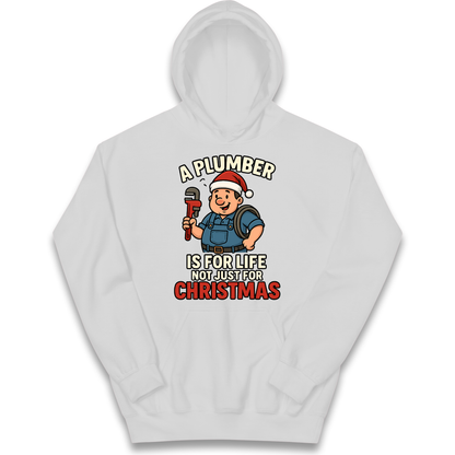 Plumber Christmas Kids Hoodie