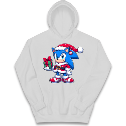 Sonic The Hedgehog Santa kids hoodie