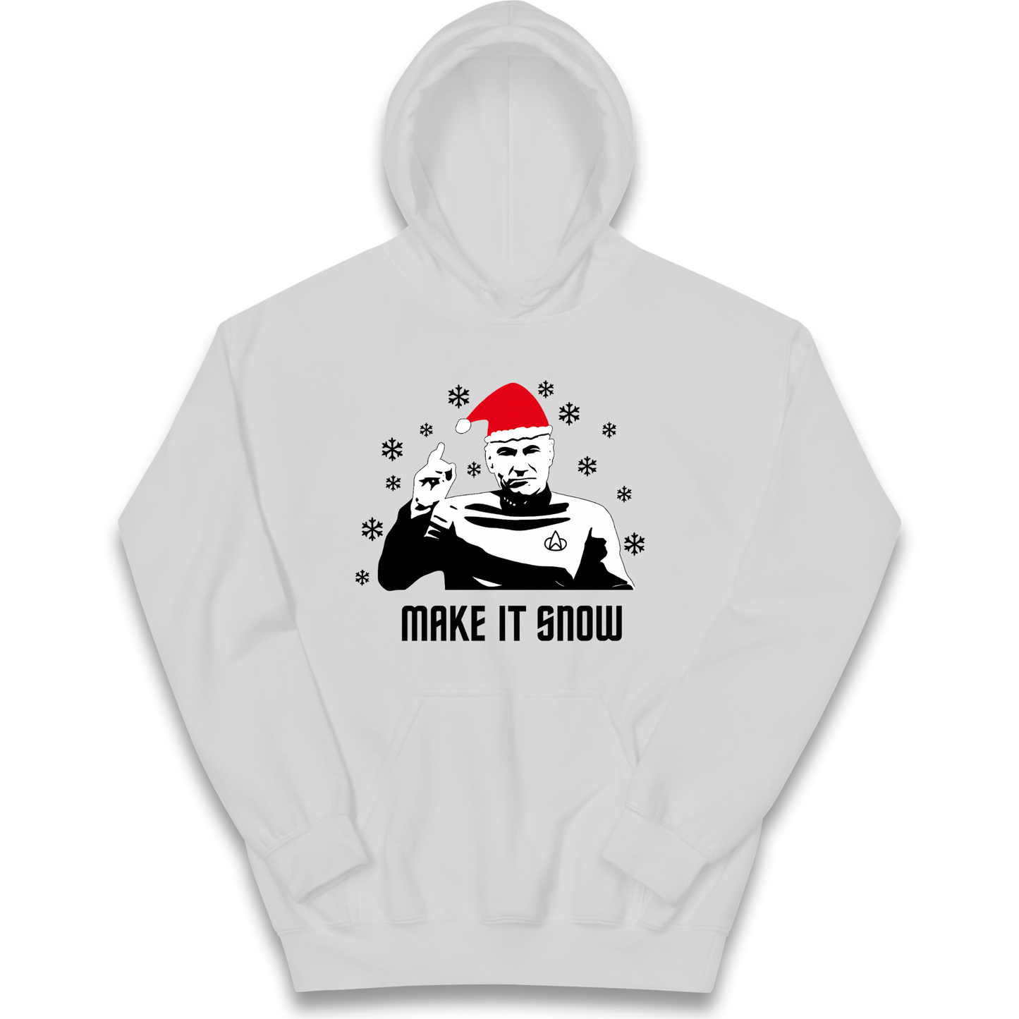 Make It Snow kids hoodie