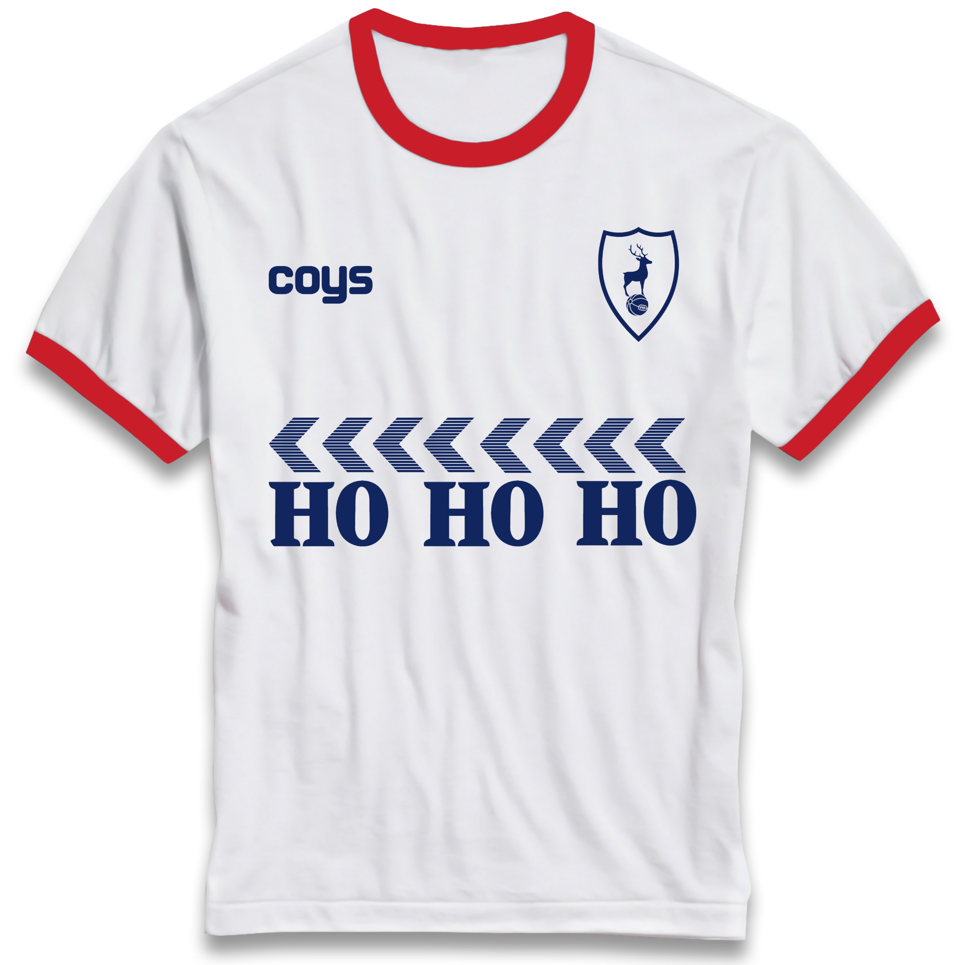 Tottenham Hotspur Christmas Ringer T Shirt