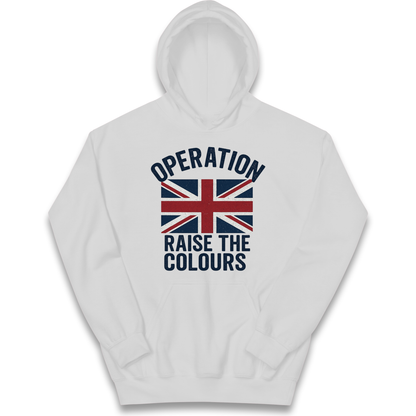 Operation Raise The Colours kids hoodie