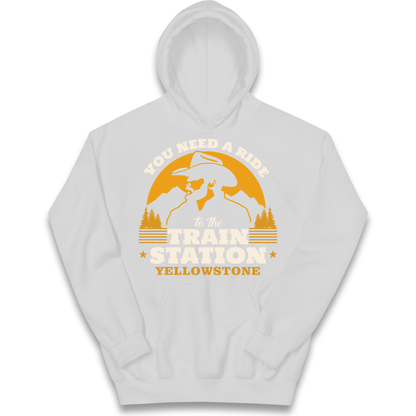 You Need A Ride To The Train Station kids hoodie