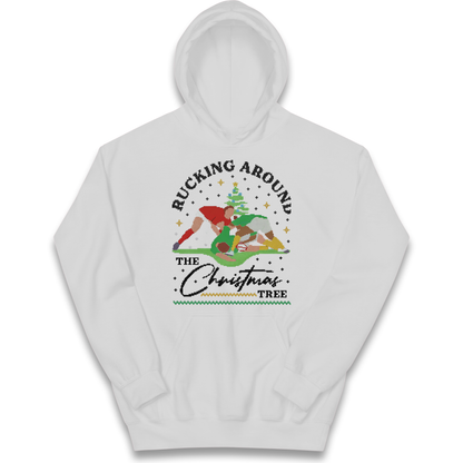 Rugby Christmas Kids Hoodie