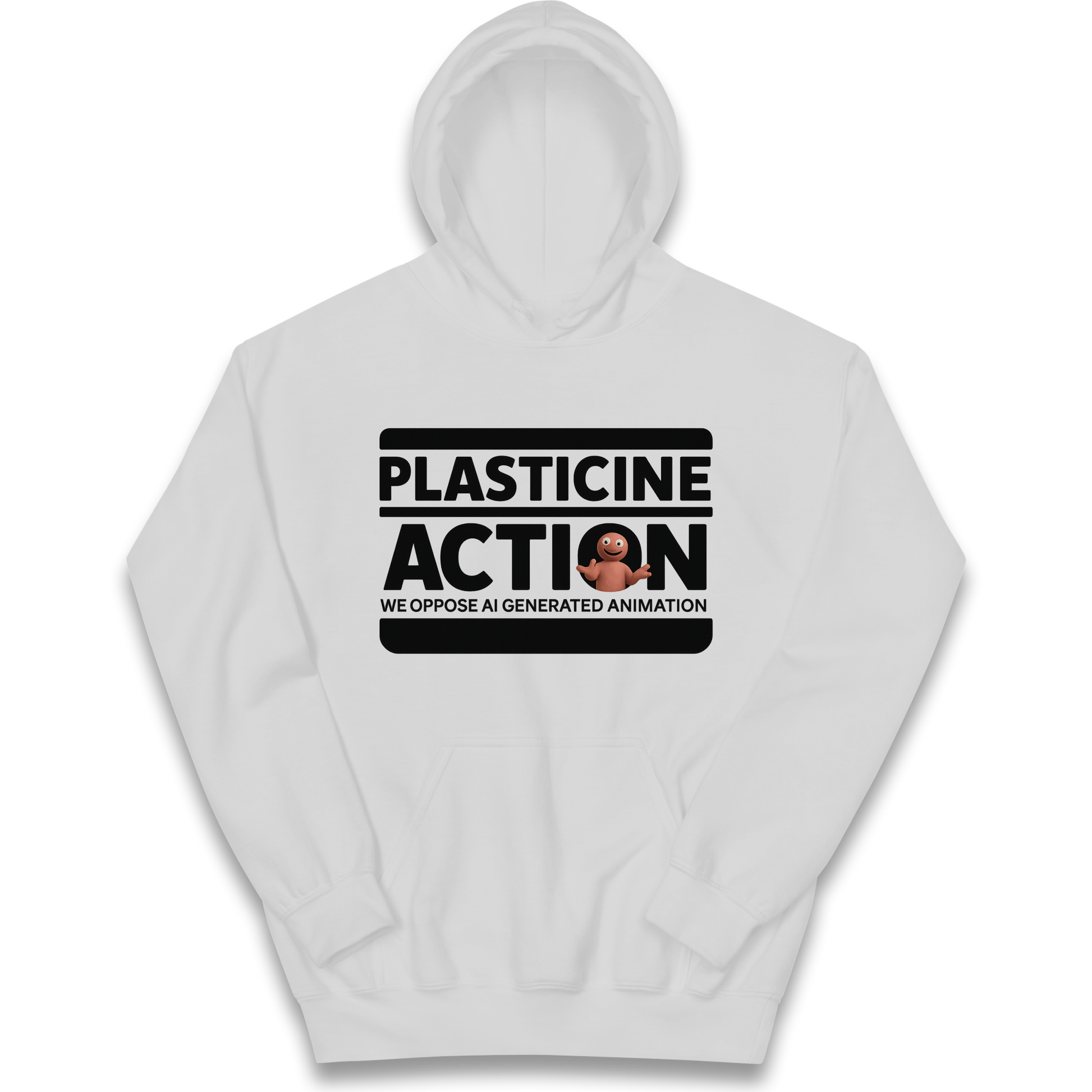 plasticine action kids hoodie