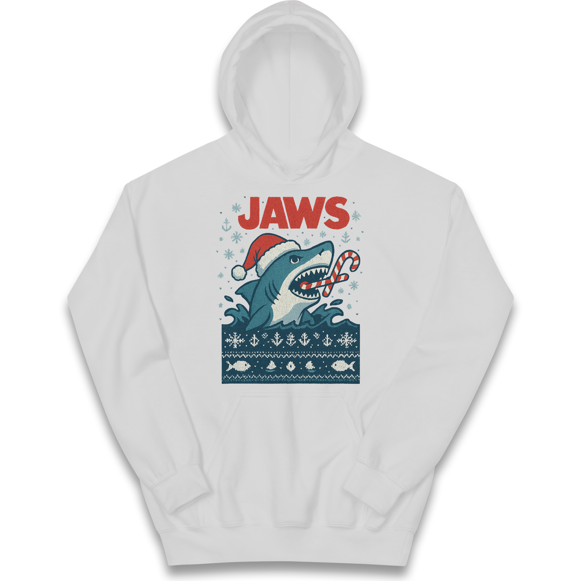 Jaws Christmas kids hoodie