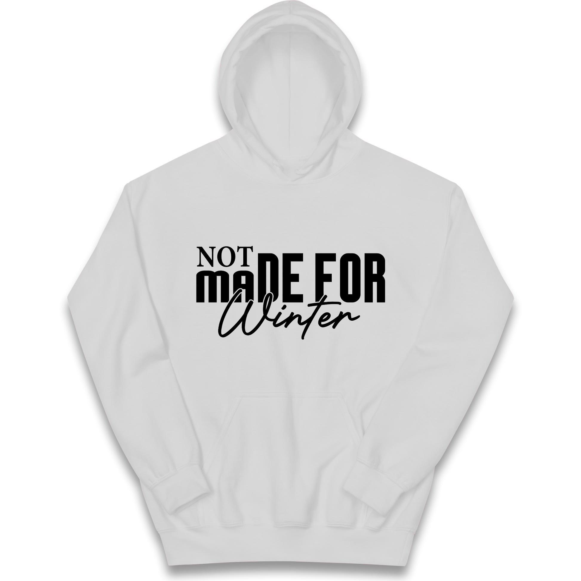 Not Made For Winter Christmas kids hoodie