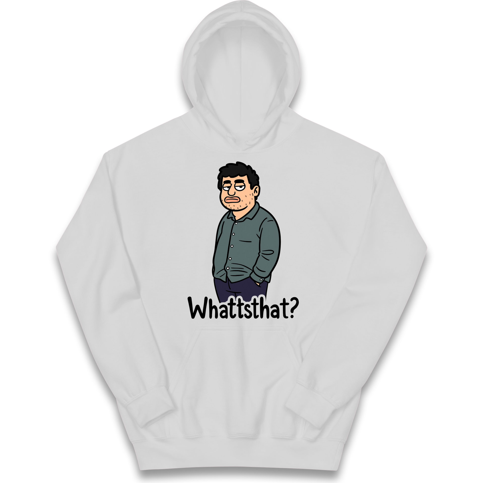 Whattsthat kids hoodie