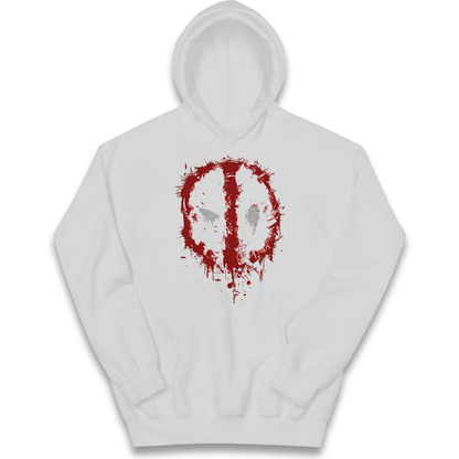 Marvel Deadpool Splatter Icon kids hoodie