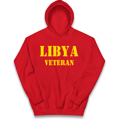 Libya Veteran kids hoodie