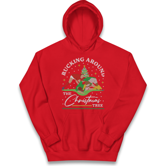 Rugby Christmas Kids Hoodie