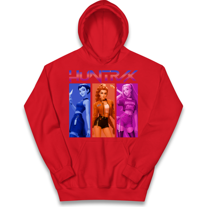 Kpop Demon Hunters Huntrix kids hoodie