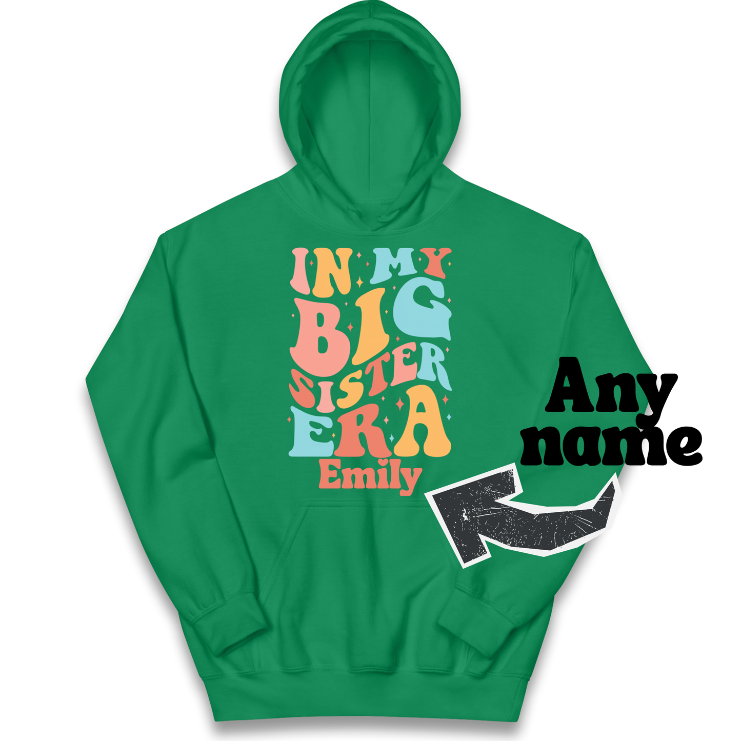 Big Sister Kids Hoodie 