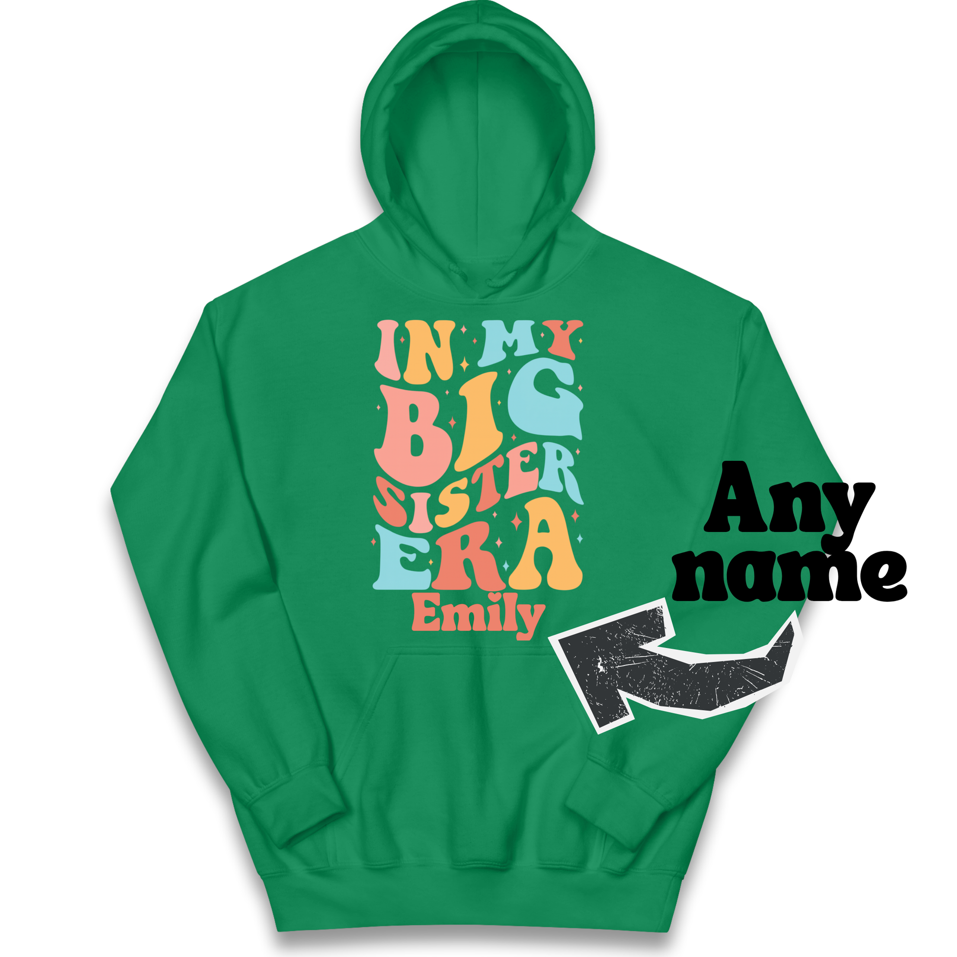 Big Sister Kids Hoodie 