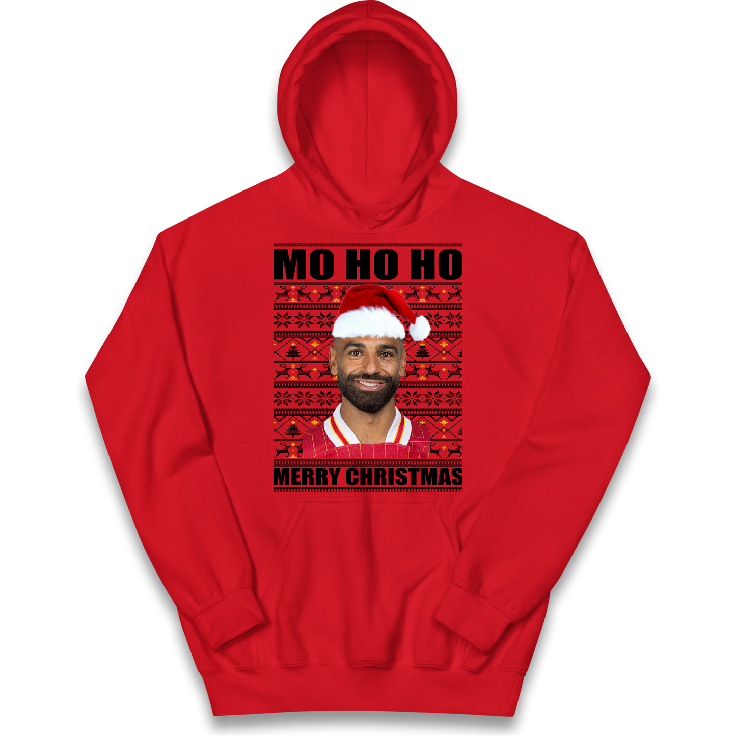 Mo Ho Ho Salah Kids Hoodie