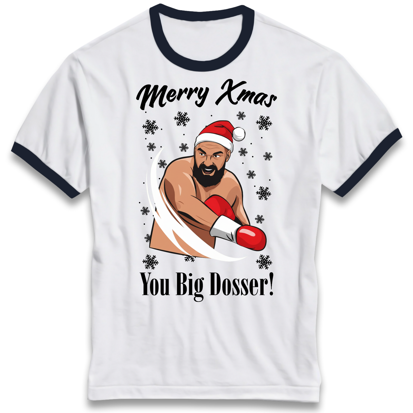 Tyson Fury Christmas Ringer T Shirt