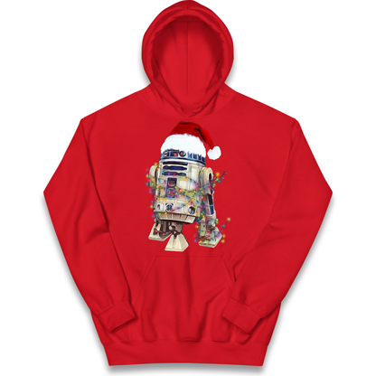 R2D2 Christmas Santa Christmas kids hoodie