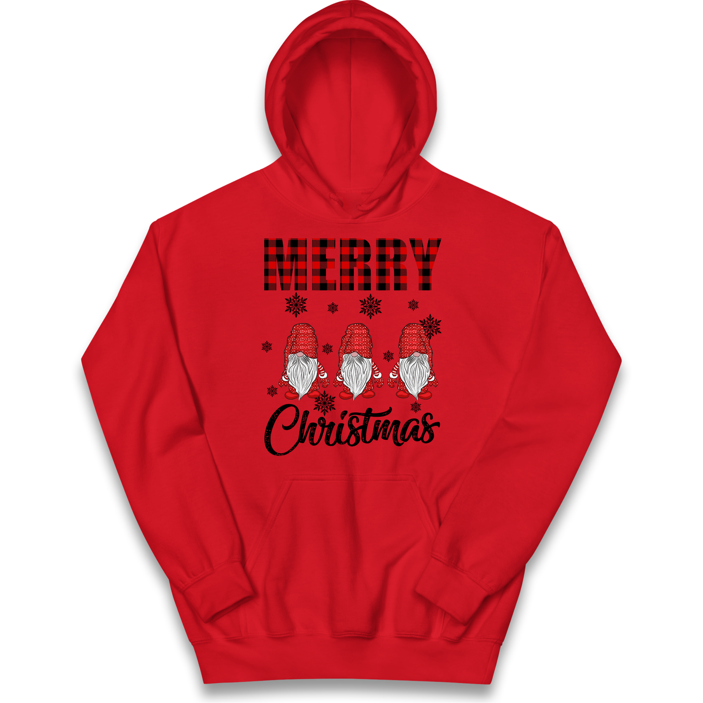 Merry Knomes Christmas Kids Hoodie