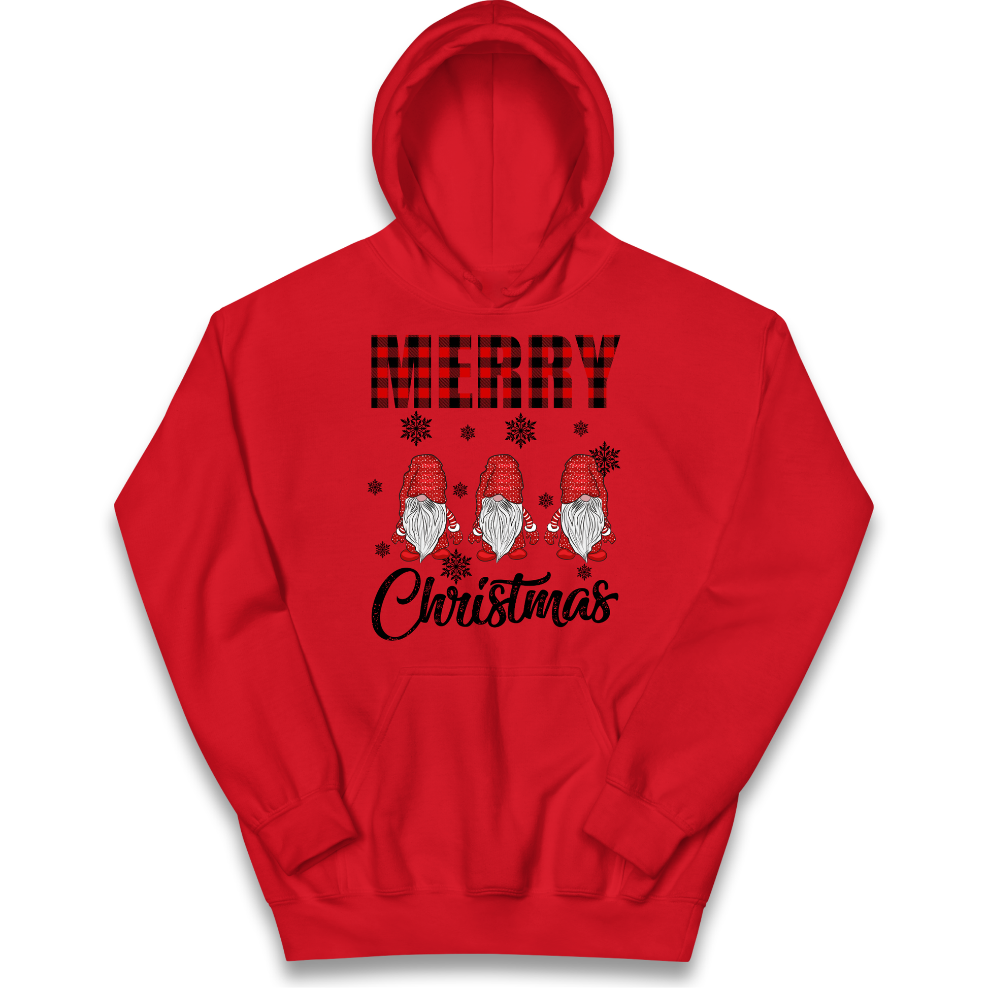 Merry Knomes Christmas Kids Hoodie