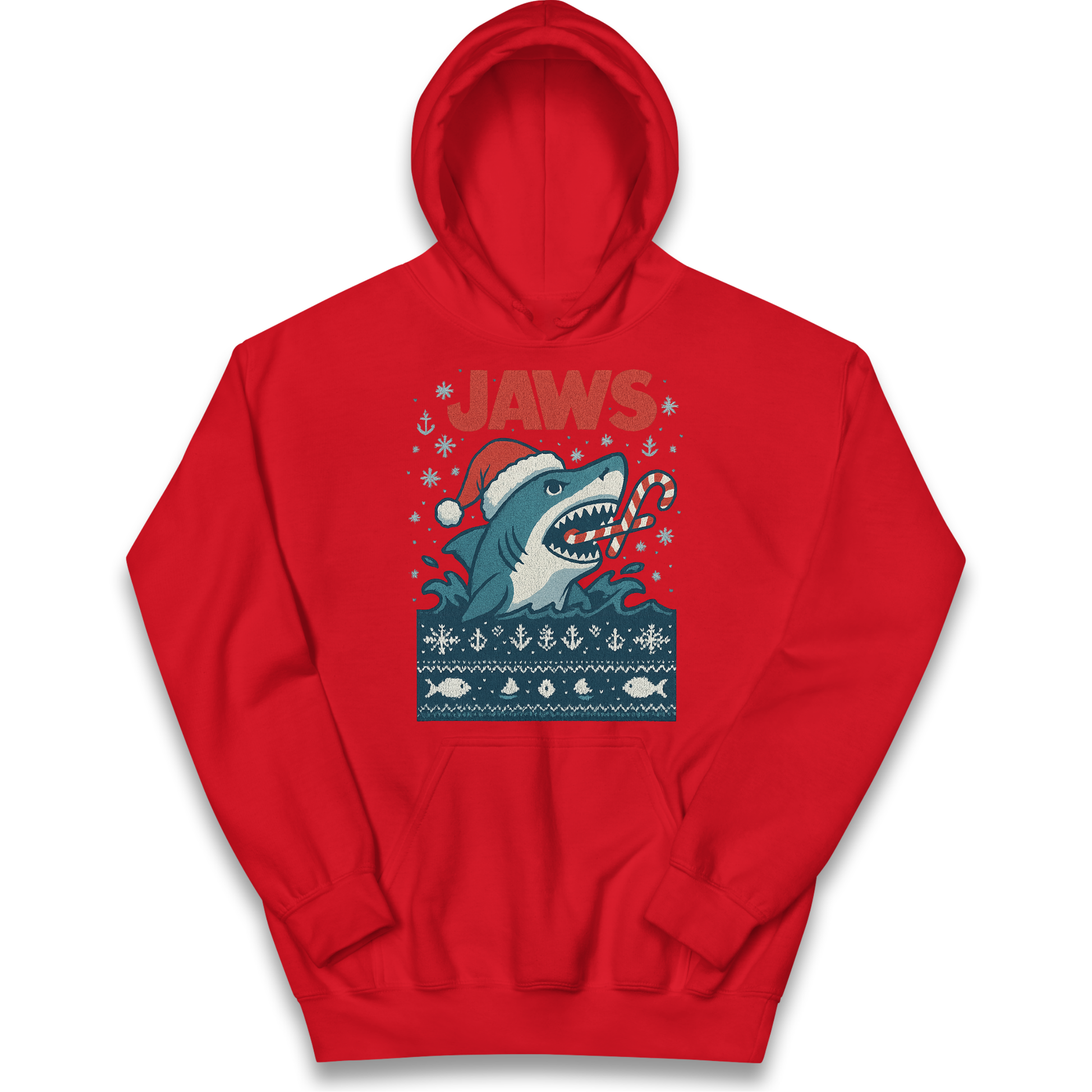 Jaws Christmas kids hoodie