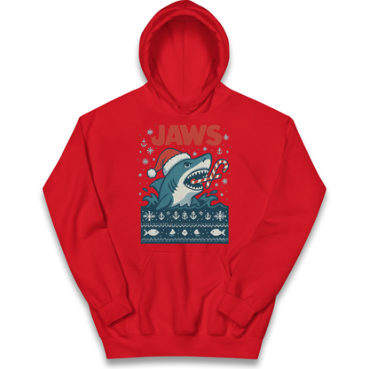 Jaws Christmas kids hoodie