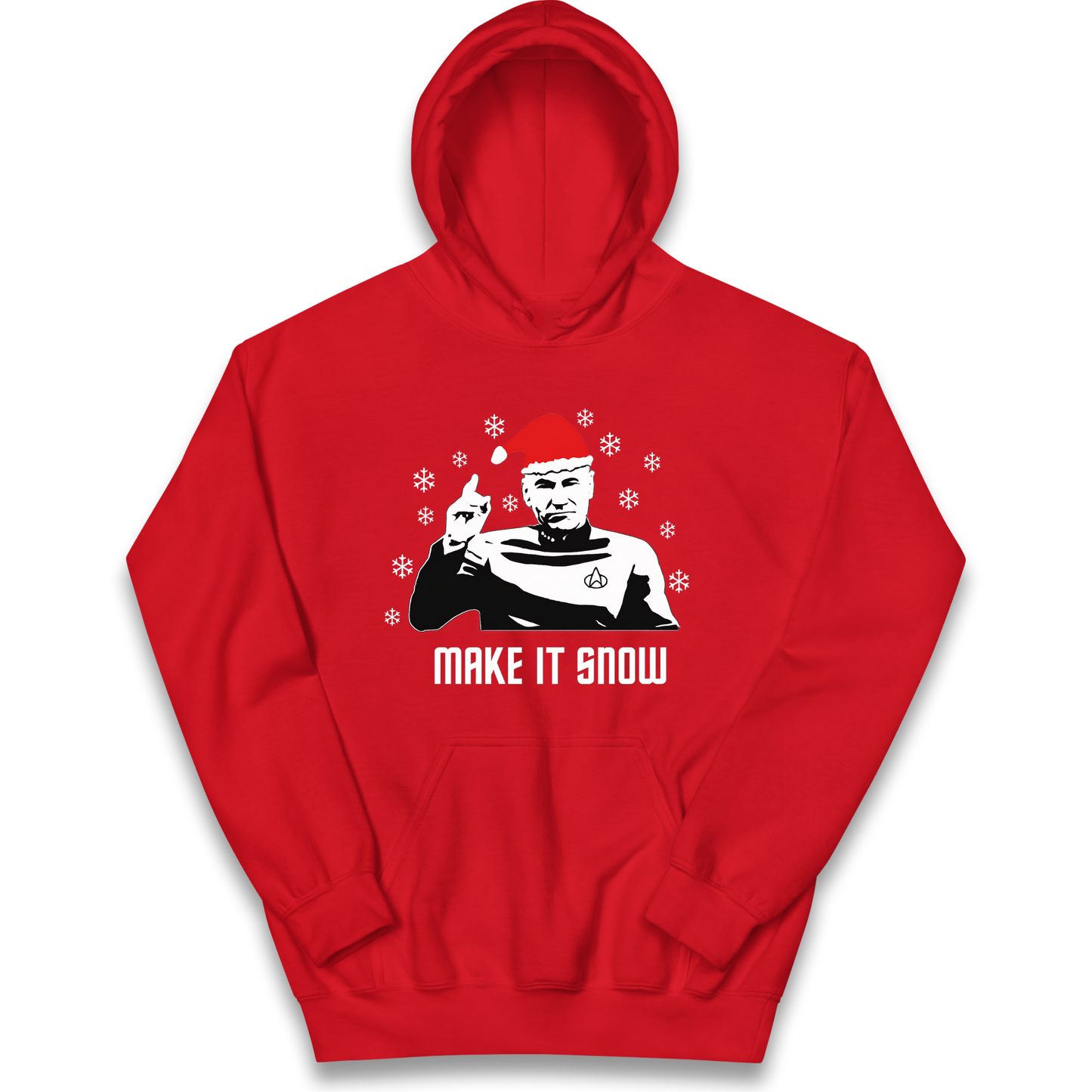 Make It Snow kids hoodie