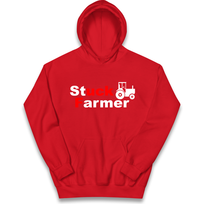 Stuck Farmer Kids Hoodie