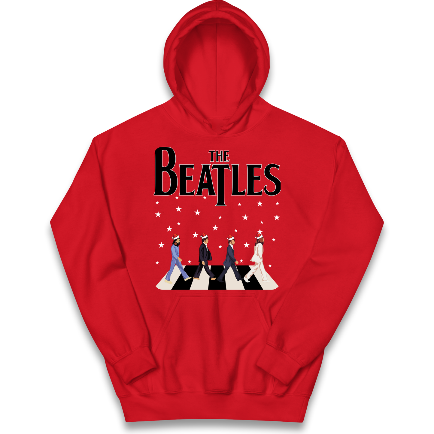 The Beatles Abbey Road Christmas kids hoodie