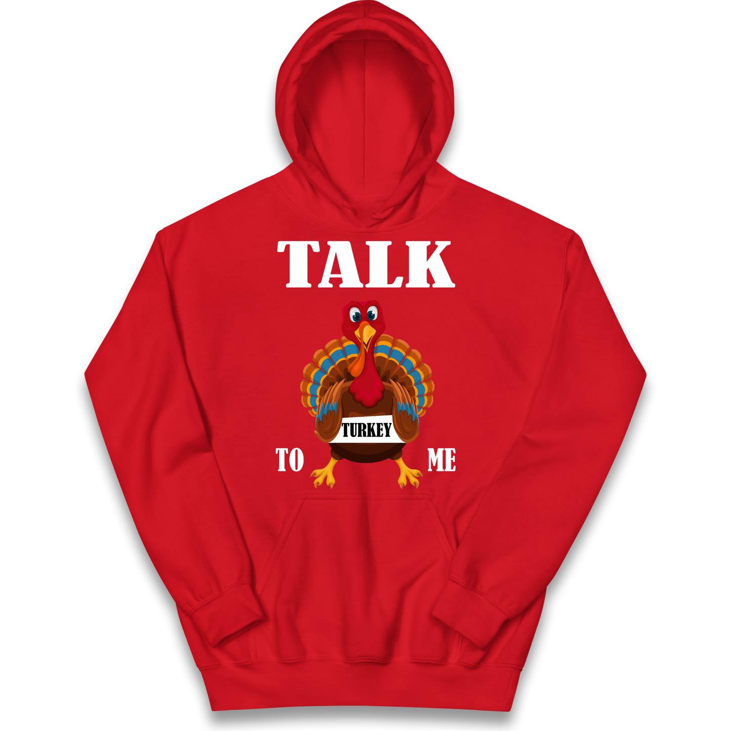 Talk Turkey To Me Christmas kids hoodie