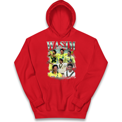 Wasim Akram kids hoodie