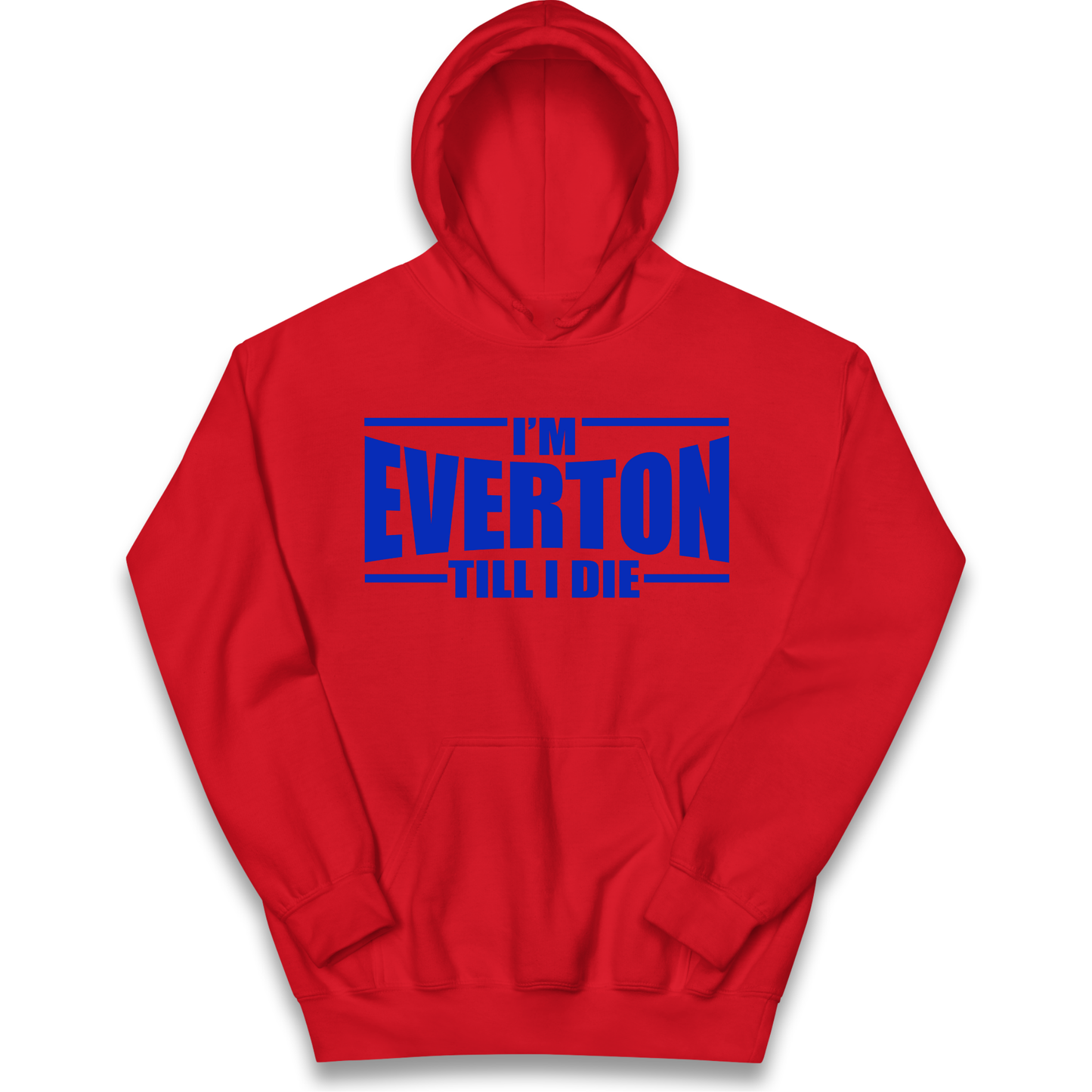 I'm Everton Till I Die kids hoodie