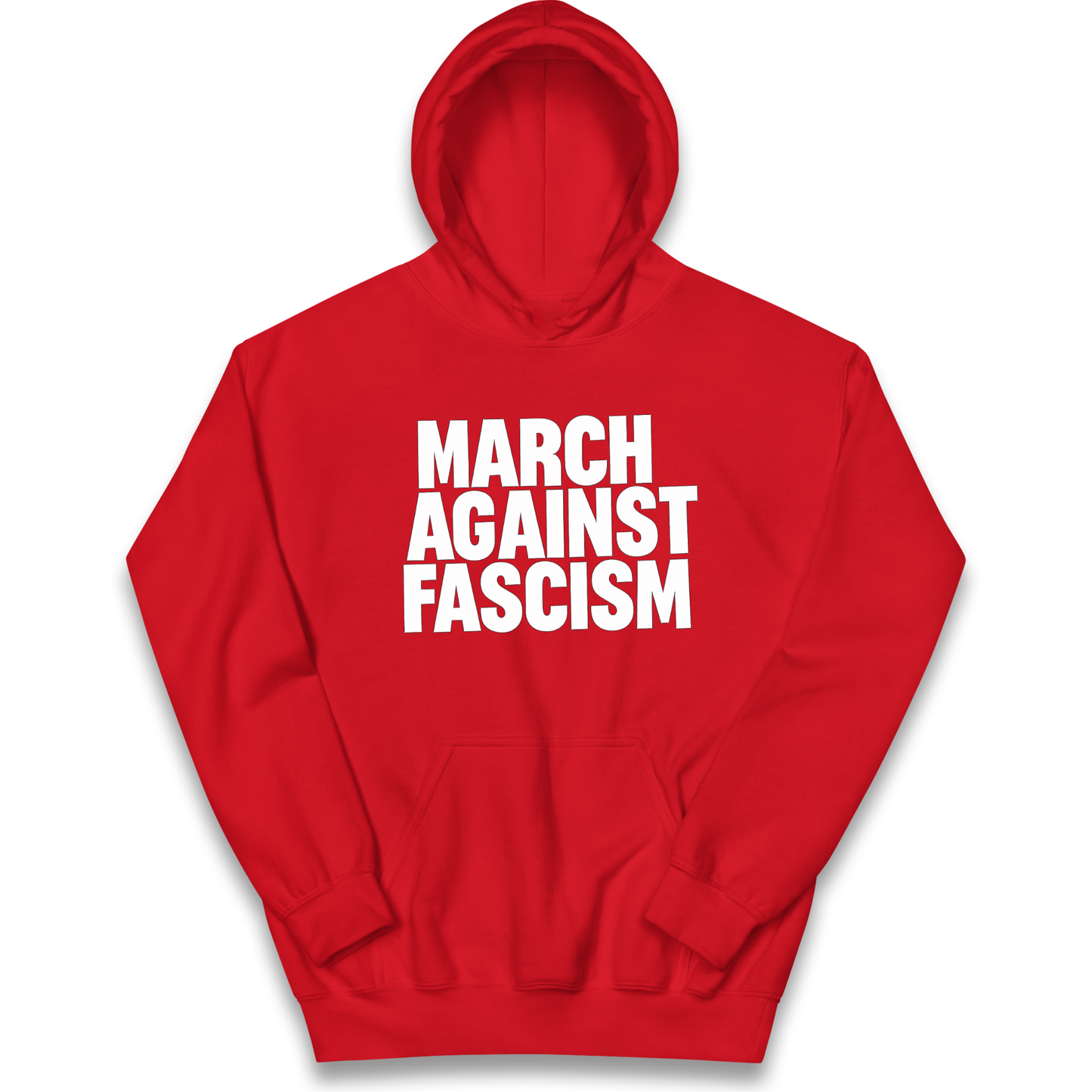 March Against Fascism kids hoodie