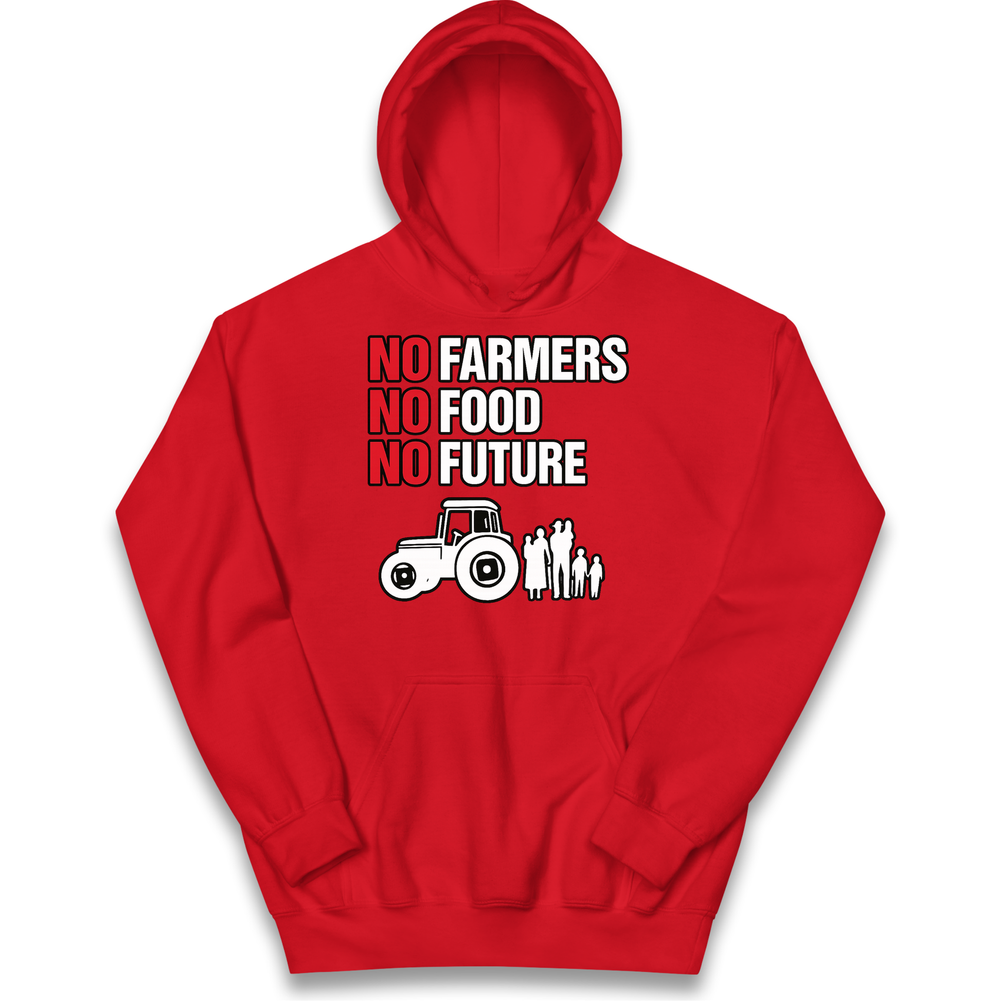 Farmers Agricultural Inheritance Tax Protest kids hoodie