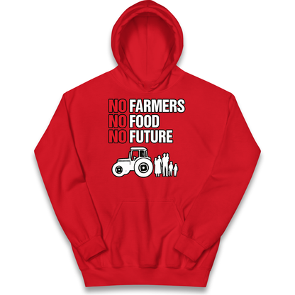 Farmers Agricultural Inheritance Tax Protest kids hoodie