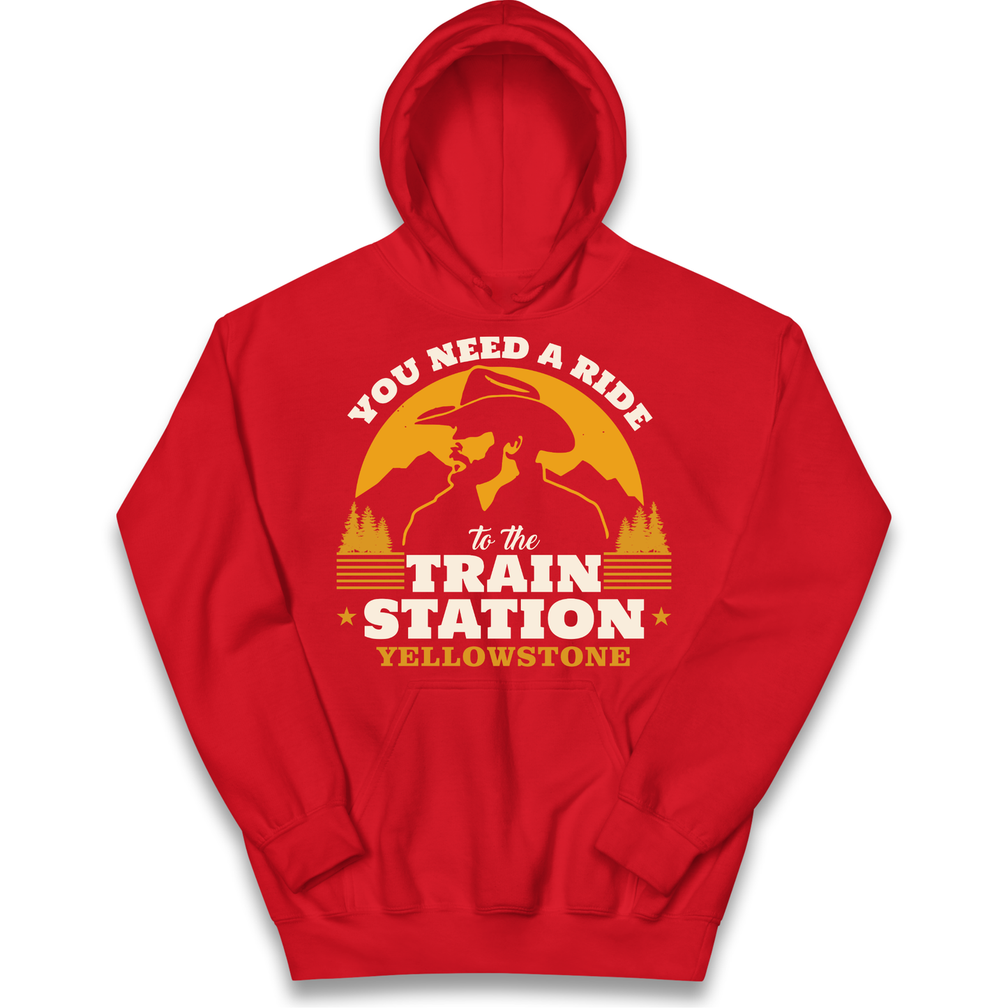 You Need A Ride To The Train Station kids hoodie