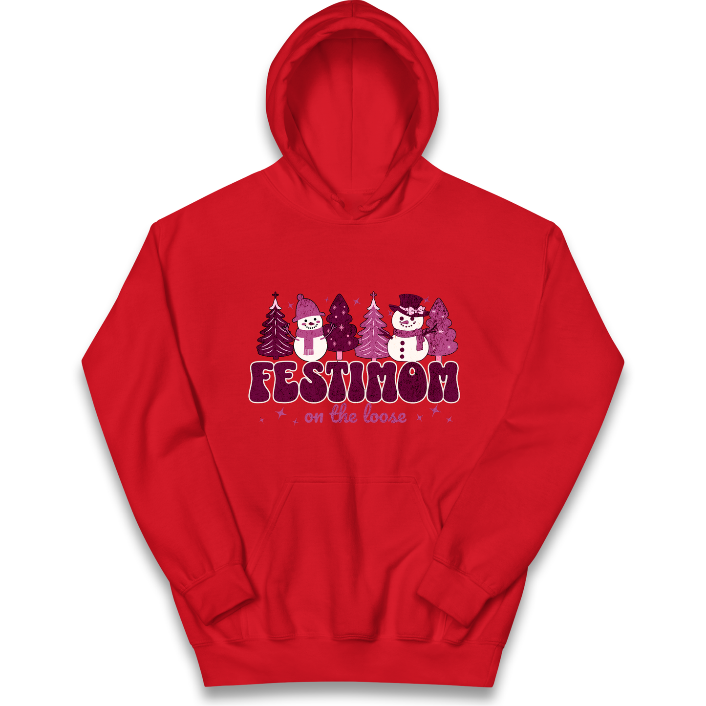 Festimom on The Loose kids hoodie