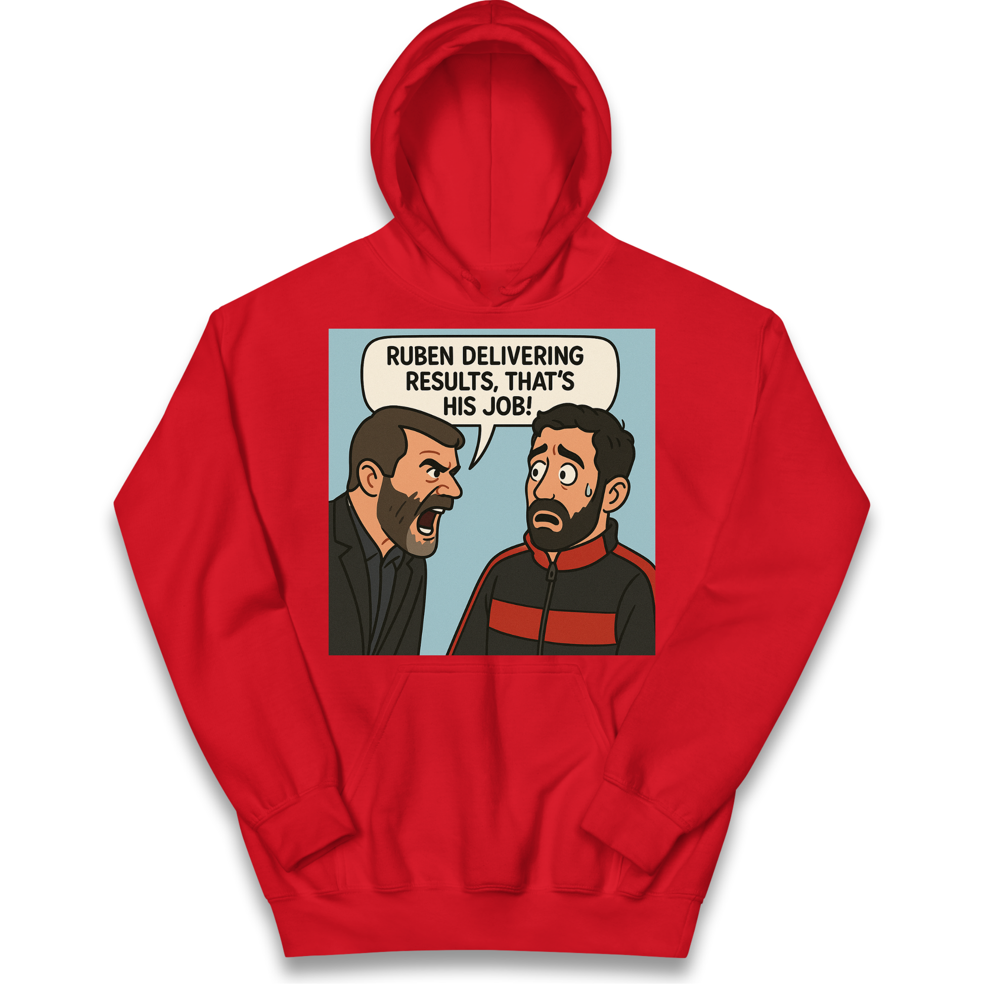 Ruben Delivering Results That's His Job kids hoodie