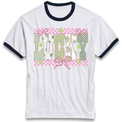 St Patrick Ringer T Shirt