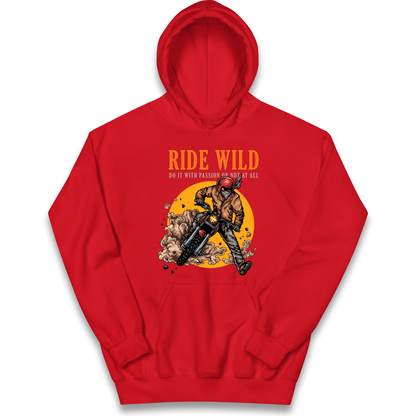 Ride Wild kids hoodie