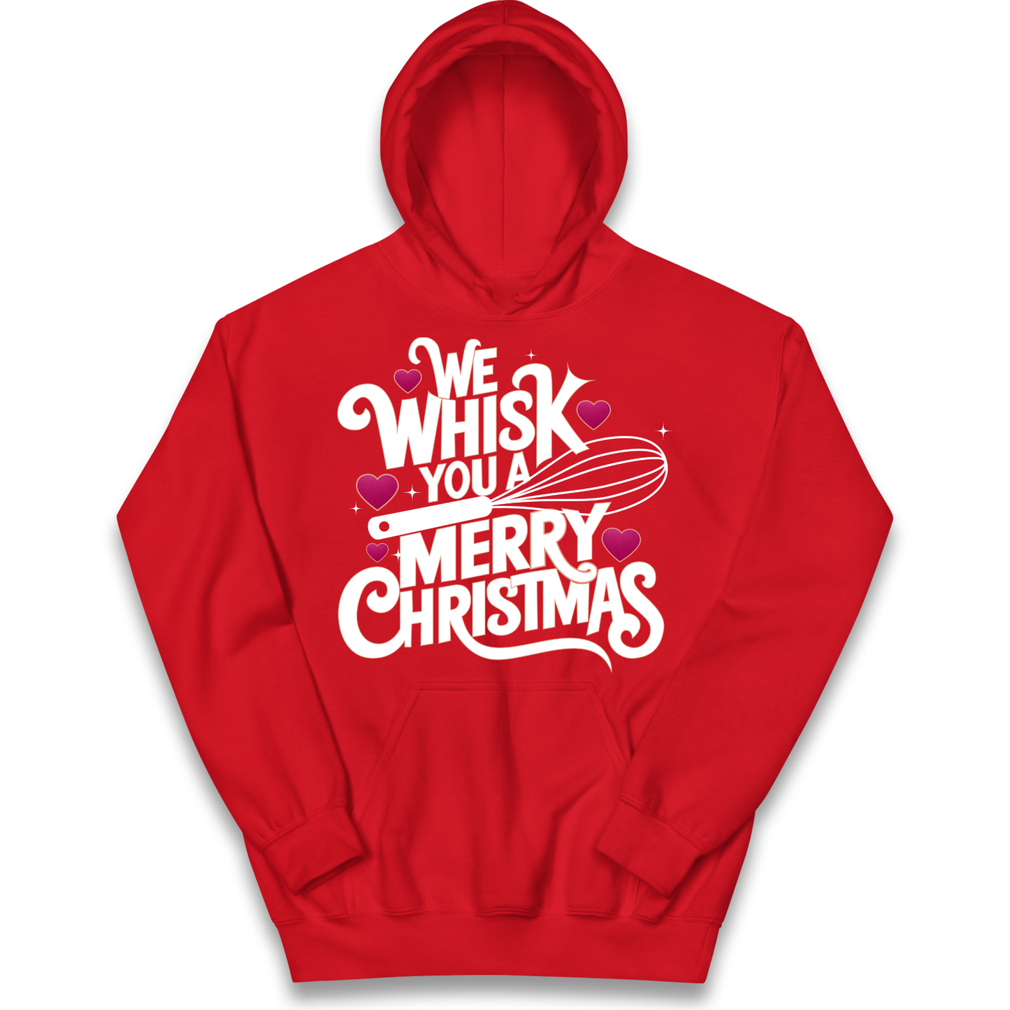 We Whisk You a Merry Christmas kids hoodie