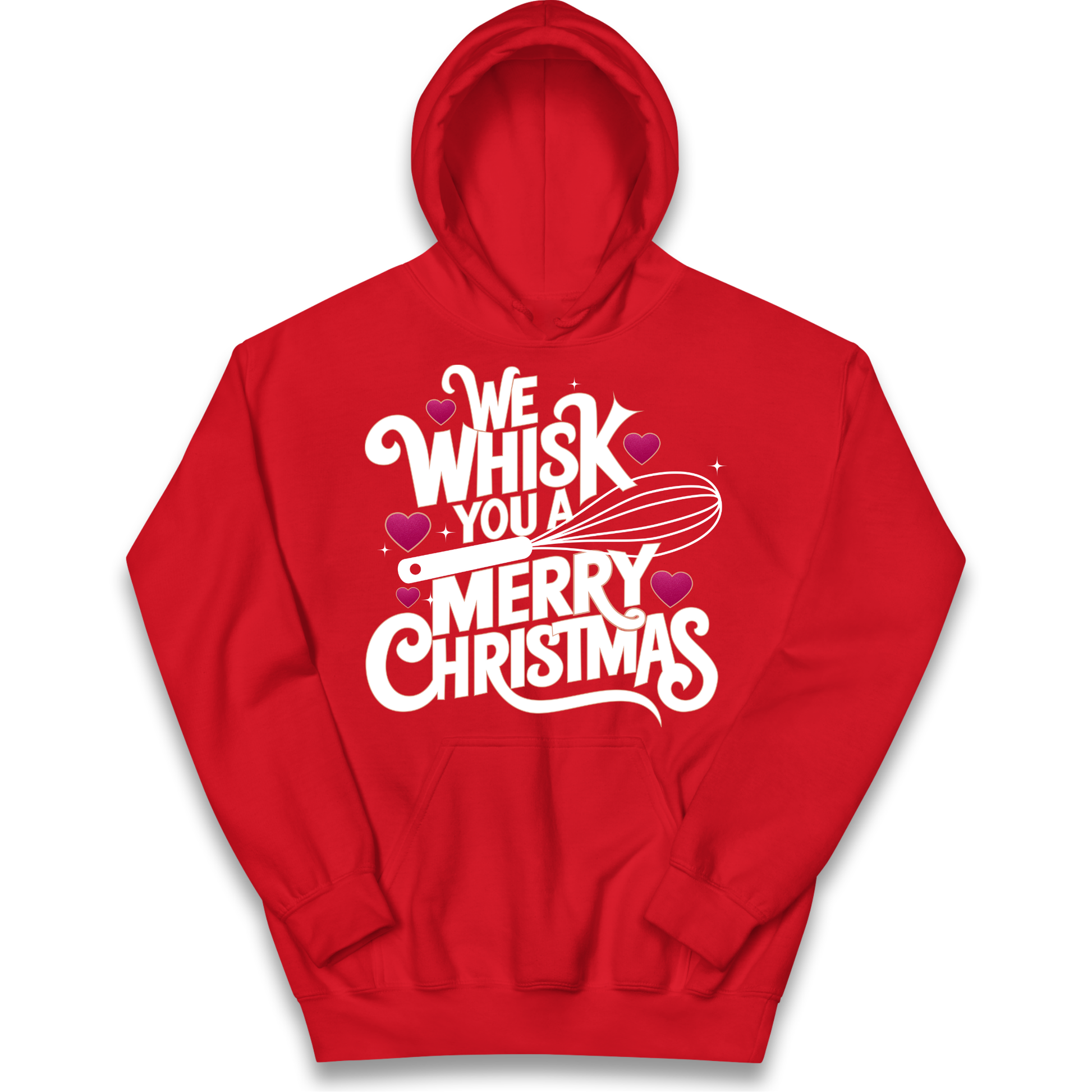 We Whisk You a Merry Christmas kids hoodie