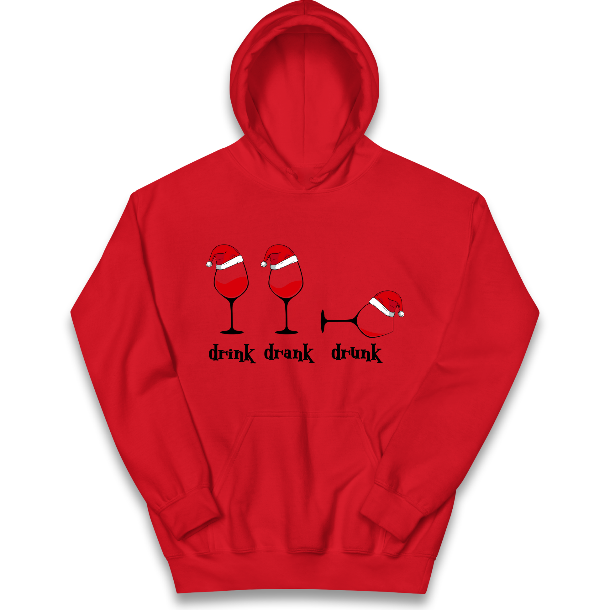 Drink Drank Drunk Kids Hoodie