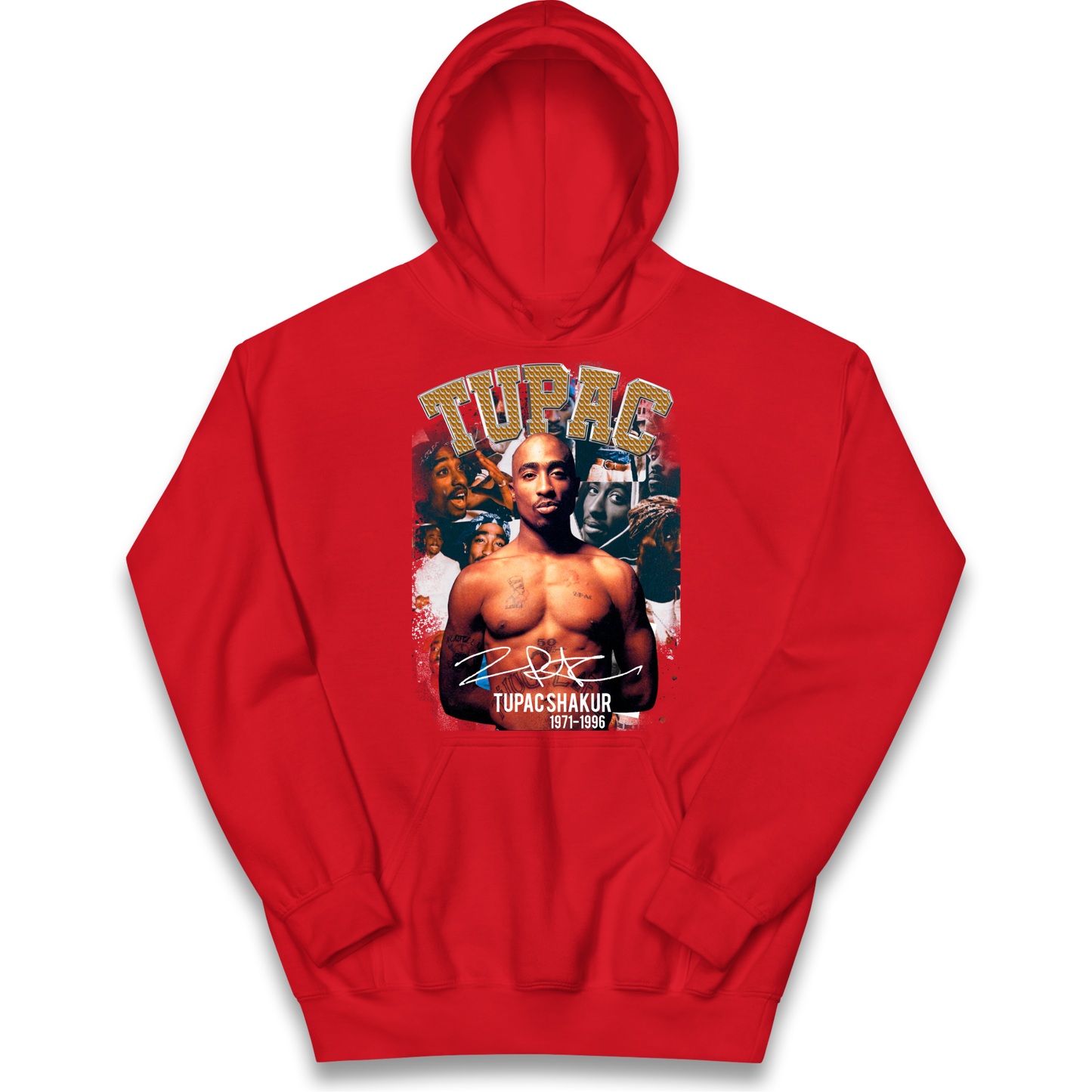 Tupac Shakur 1971 1996 kids hoodie