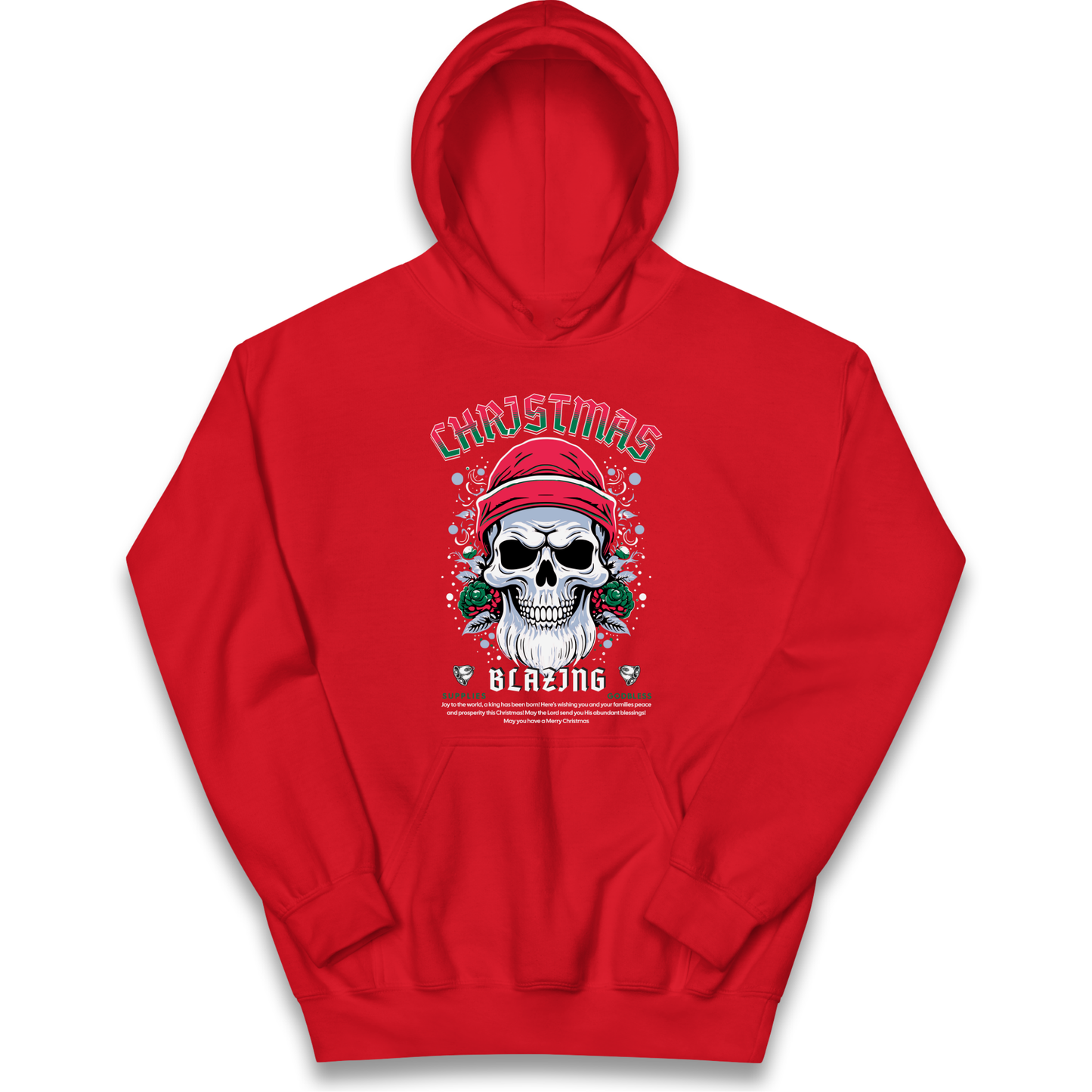Christmas Blazing kids hoodie